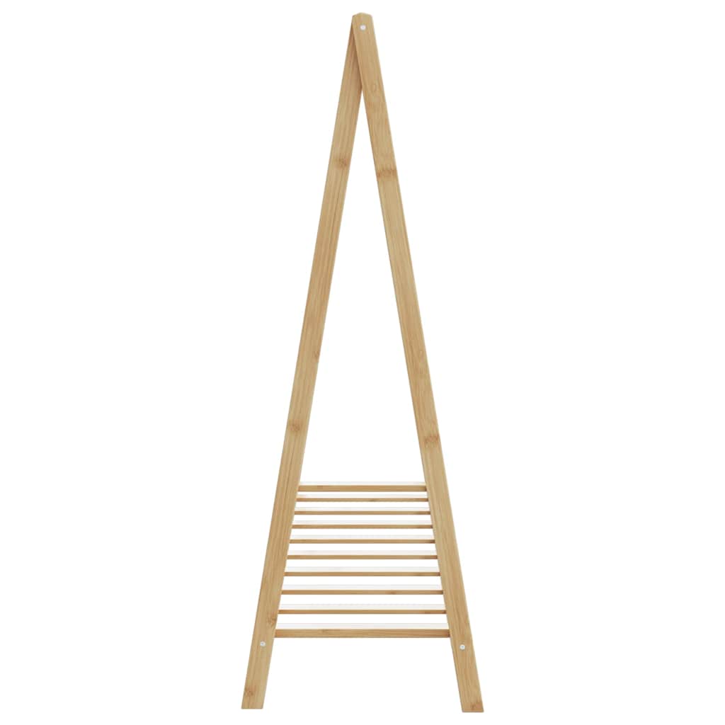 vidaXL Clothes Rack with Shelves 41.7"x13.4"x40.2" Bamboo
