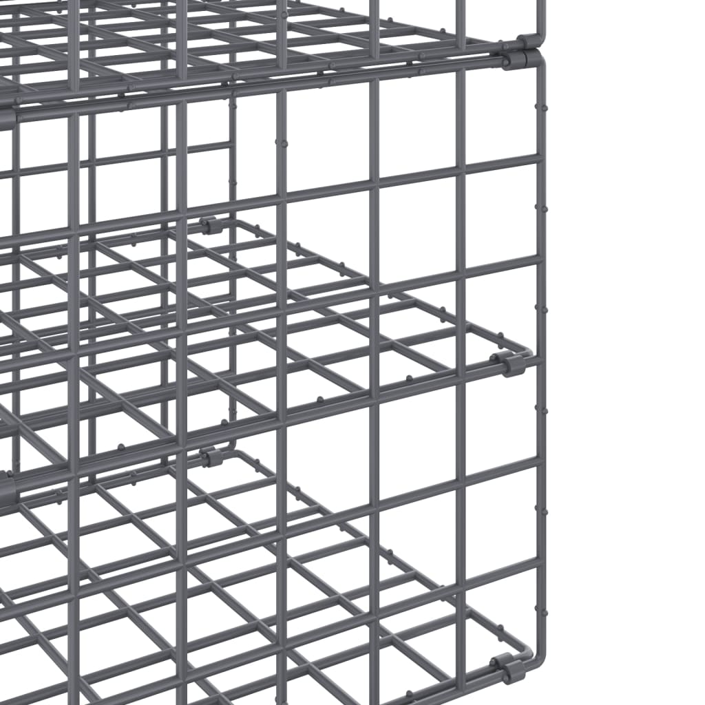 vidaXL Hanging Closet Organizer with 7 Shelves 2 pcs